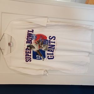 NY Giants Super Bowl XLII T-Shirt, XL